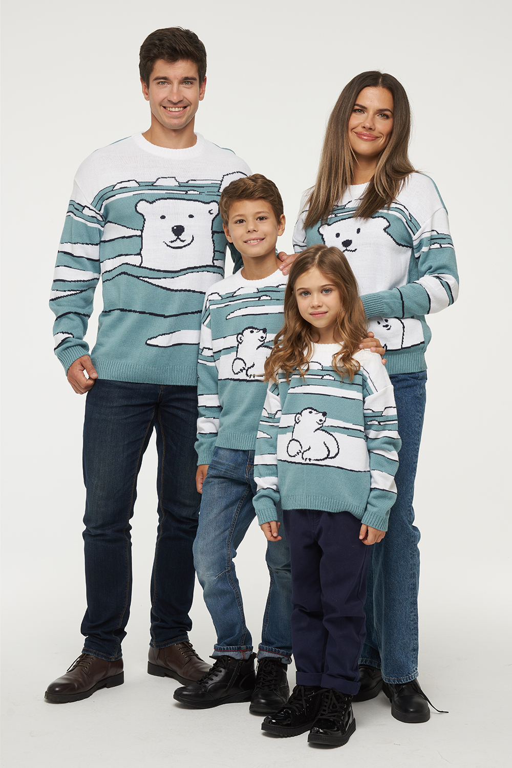 Комплект Family Look На льдине. Вид 1